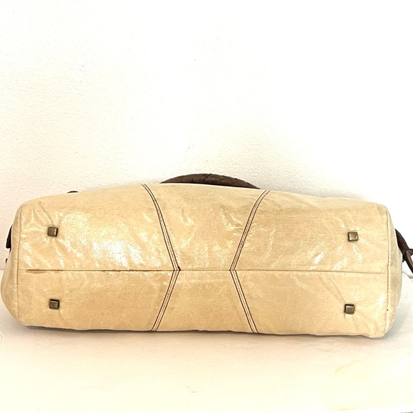 Matt and Nat Montreal PVC Bag Shimmering Cream Great Condition - Picture 5 of 13